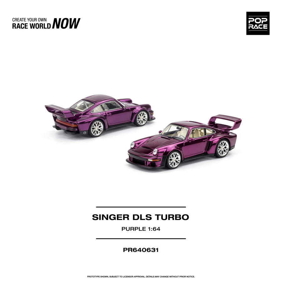 SINGER DLS TURBO PURPLE (POP RACE, PR640631)