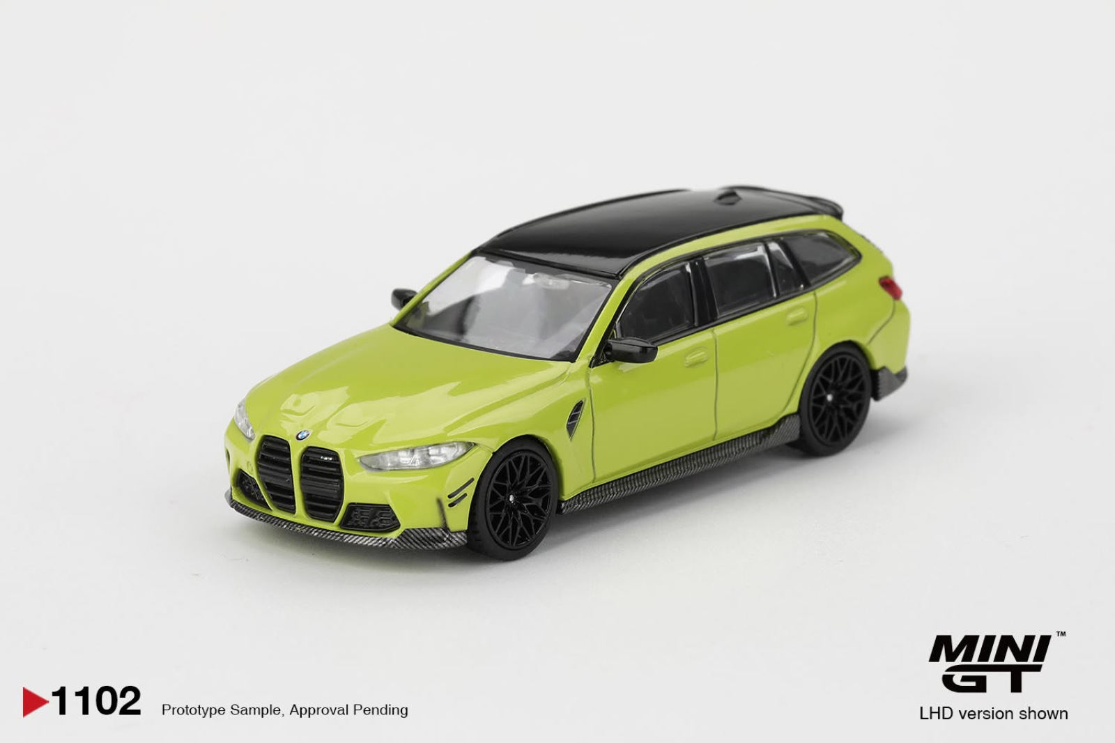 BMW M3 M PERFORMANCE TOURING SAO PAULO YELLOW (MINI GT, MGT01102)