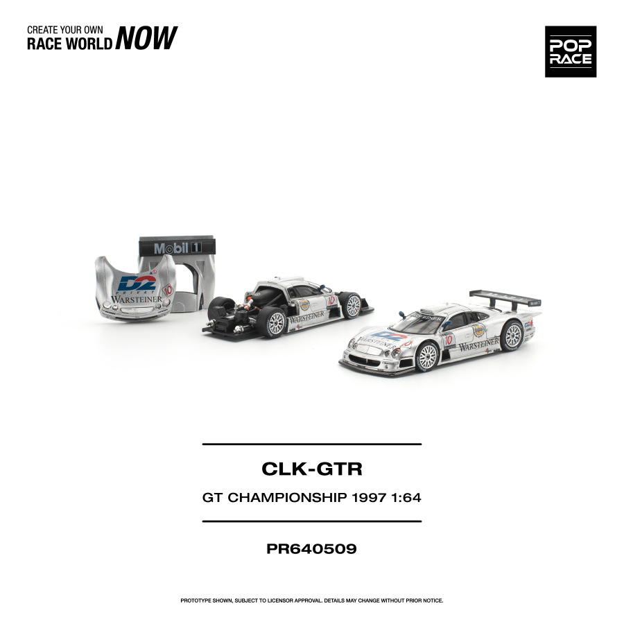 MERCEDES-BENZ AMG CLK GTR FIA GT CHAMPIONSHIP 1997 (POP RACE, PR640509)