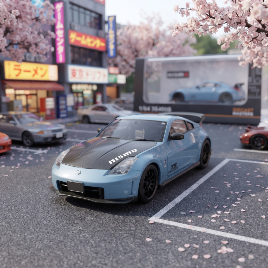 NISSAN FAIRLADY Z (Z33) 380RS - SLATE BLUE FINISH (WORKS MODEL, W64-0041)
