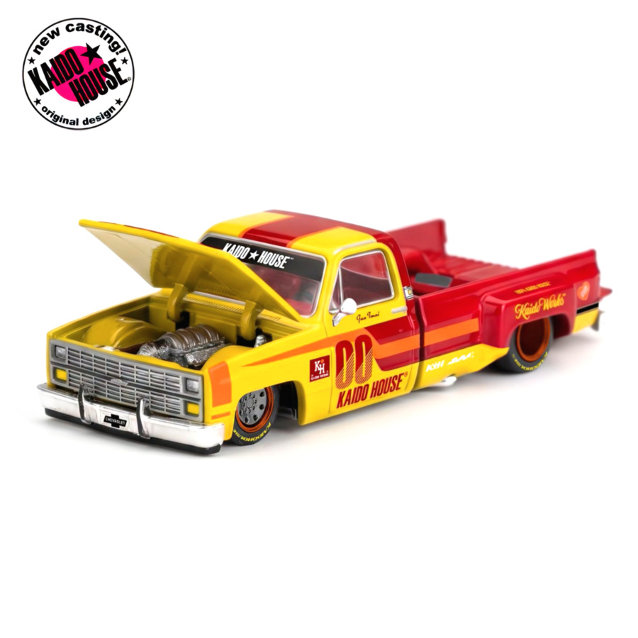 CHEVROLET SILVERADO DUALLY KAIDO RACING TEAM V1 (MINI GT, KHMG320)