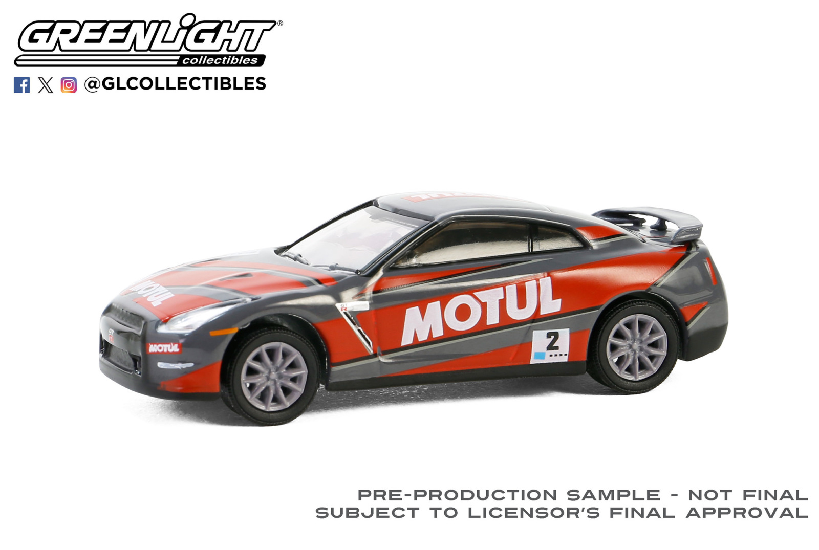 2015 NISSAN GT-R (R35) - MOTUL (GREENLIGHT, 30490)