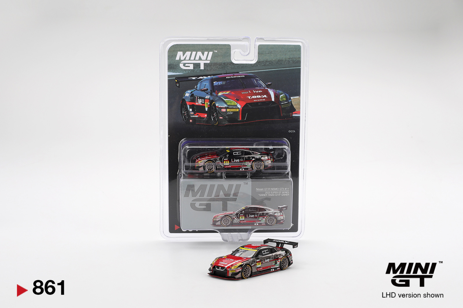 Nissan GT-R NISMO GT3 #11 (MINI-GT, MGT00861)