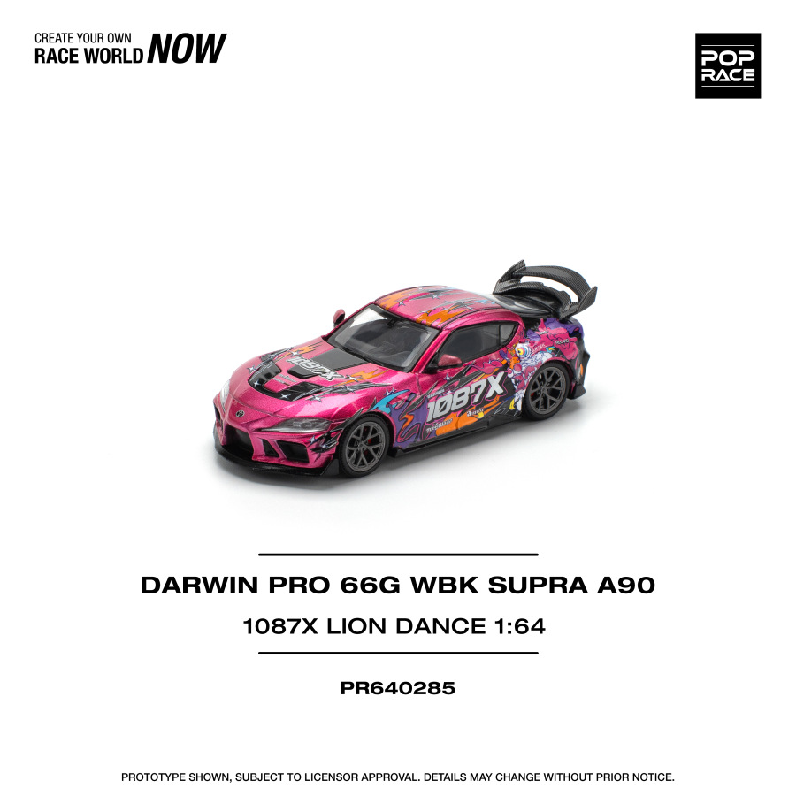 DARWINPRO 66G WBK SUPRA A90 – 1087X LION DANCE (POP RACE, PR640285)