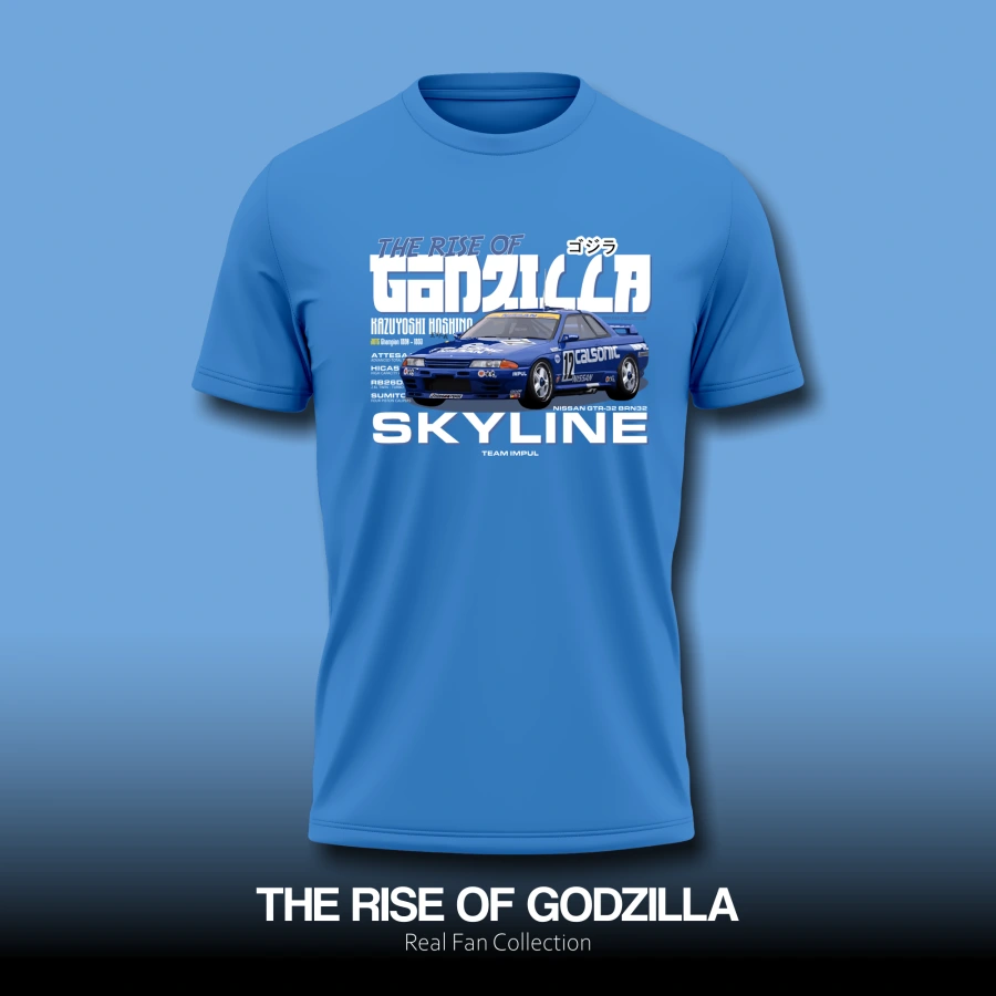 THE RISE OF GODZILLA, NISSAN SKYLINE GT-R, R32 (REALFAN COLLECTION, RF005)
