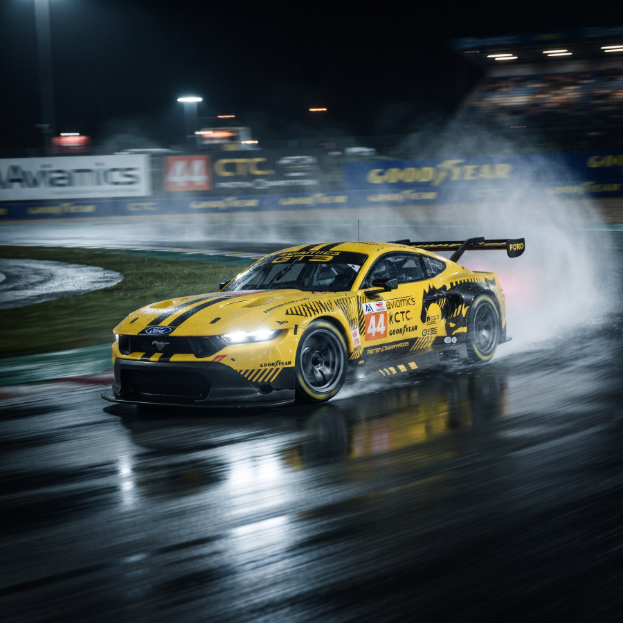 2024 FORD MUSTANG GT3 #44 24H LEMANS (IXO, LEGT43MUS-LM24044)