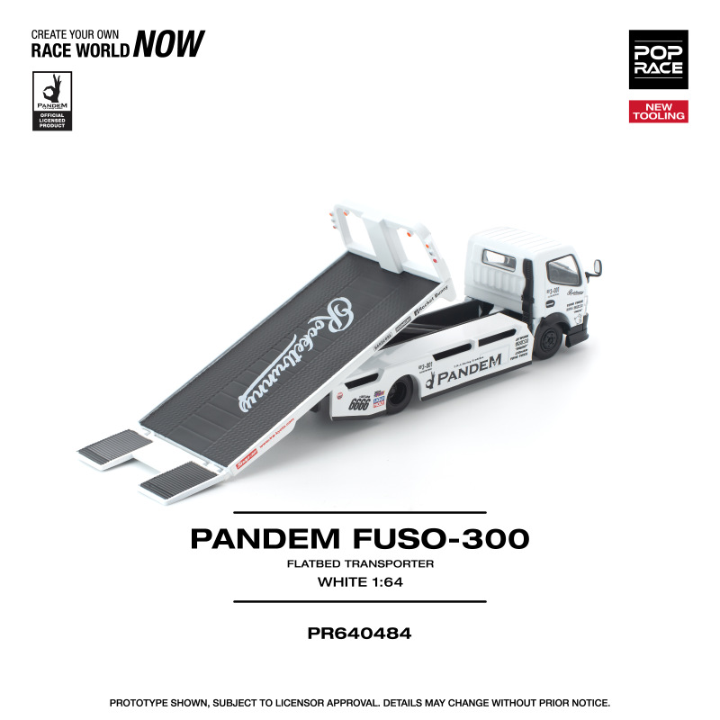 PANDEM FUSO 300 FLATBED TRANSPORTER 4