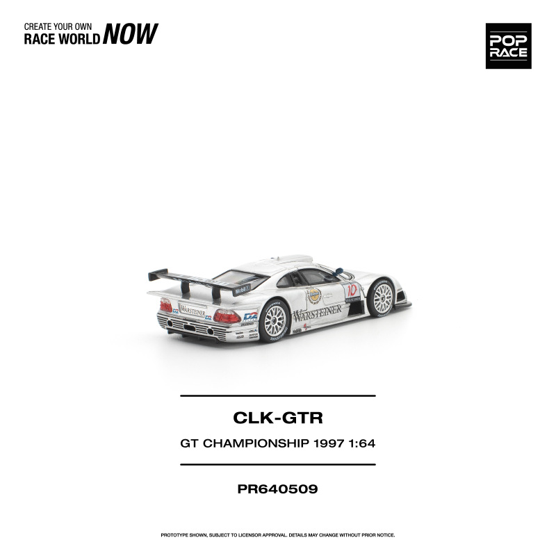 MERCEDES-BENZ AMG CLK GTR FIA GT CHAMPIONSHIP 1997 (POP RACE, PR640509) 2