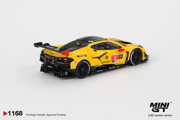 CHEVROLET CORVETTE Z06 GT3.R #3 CORVETTE RACING 2025 IMSA DAYTONA 24H (MINI GT, MGT01168) 1