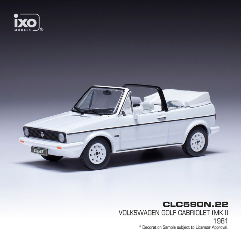 Volkswagen Golf Cabriolet MkI 1983 (IXO, CLC590N.22)