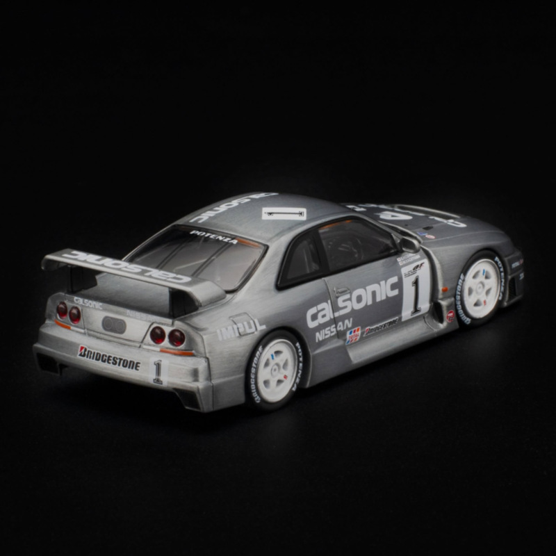 NISSAN SKYLINE GT-R (R33) CALSONIC - RAW METAL FINISH (WORKS MODEL, W64-0030) 1