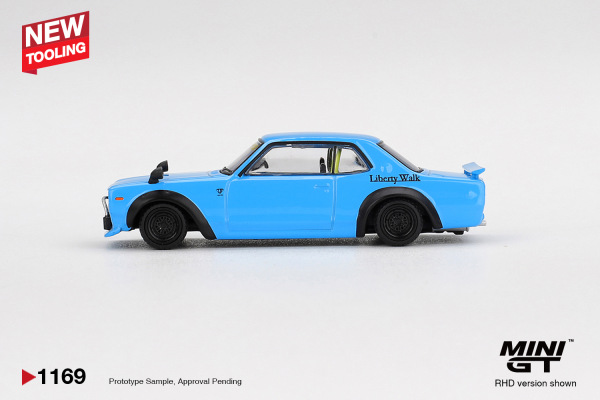 NISSAN LB★WORKS HAKOSUKA BABY BLUE (MINI GT, MGT01169) 2