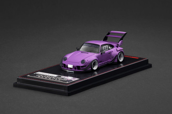 Ignition Model 1:64 RWB 993 (Porsche 911) – Matte Purple (IG3871)