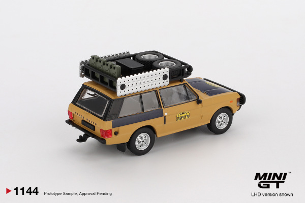 RANGE ROVER 1981 CAMEL TROPHY SUMATRA C.SWOBODA & K.MENTEL WINNER (MINI GT, MGT01144) 1