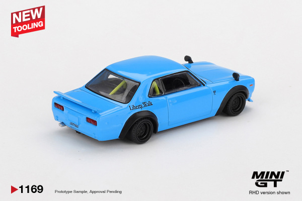 NISSAN LB★WORKS HAKOSUKA BABY BLUE (MINI GT, MGT01169) 1