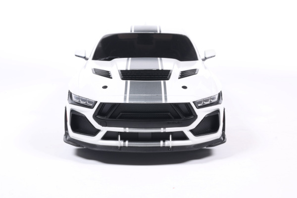 SHELBY MUSTANG SUPER SNAKE – WHITE / SILVER STRIPES – 2025 (SOLIDO, S1813806) 2