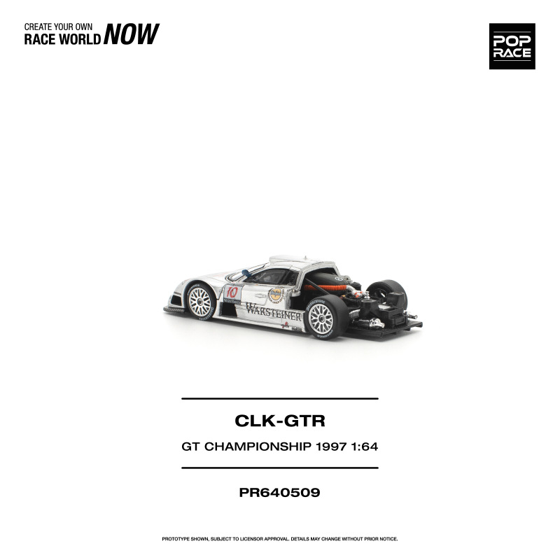 MERCEDES-BENZ AMG CLK GTR FIA GT CHAMPIONSHIP 1997 (POP RACE, PR640509) 4