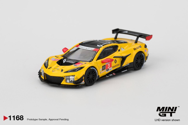 CHEVROLET CORVETTE Z06 GT3.R #3 CORVETTE RACING 2025 IMSA DAYTONA 24H (MINI GT, MGT01168)