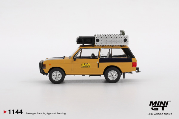 RANGE ROVER 1981 CAMEL TROPHY SUMATRA C.SWOBODA & K.MENTEL WINNER (MINI GT, MGT01144) 2