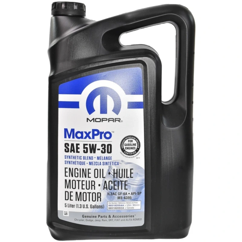 MOPAR MAXPRO SAE 5W30, 5L (68518205AA)