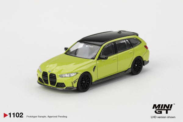 BMW M3 M PERFORMANCE TOURING SAO PAULO YELLOW (MINI GT, MGT01102)