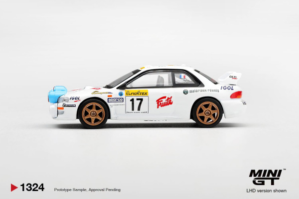 SUBARU IMPREZA WRC98 #17 1999 RALLY MONTE-CARLO (MINI GT, MGT01324) 2