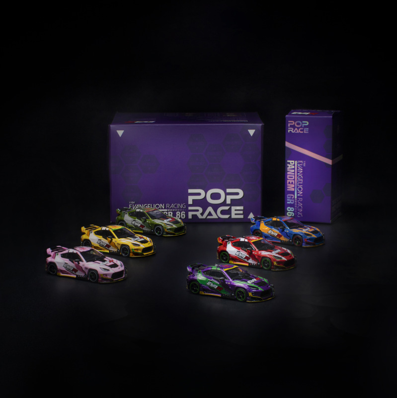 POP RACE x EVANGELION RACING PANDEM GR 86 - EVA01 - Violet 1