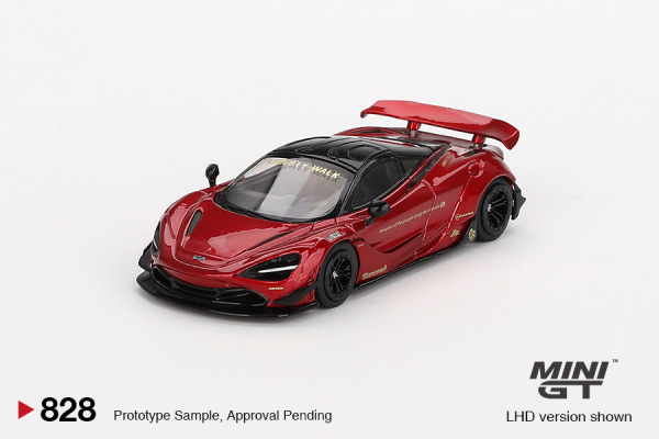 McLAREN 720S LB★WORKS GEM RED (MINI GT, MGT00828)