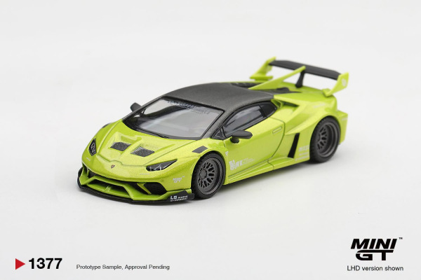 LAMBORGHINI HURACÁN LB★WORKS LIME METALLIC (MINI GT, MGT01377)