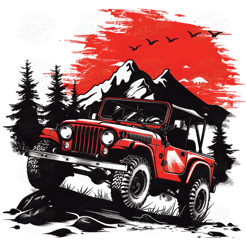 Detské dizajnové body s motívom JEEP 1