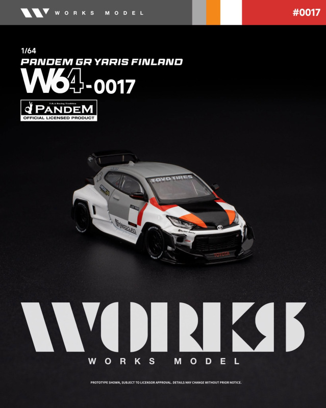 PANDEM GR YARIS FINLAND (WORKS MODEL, W640017) 3
