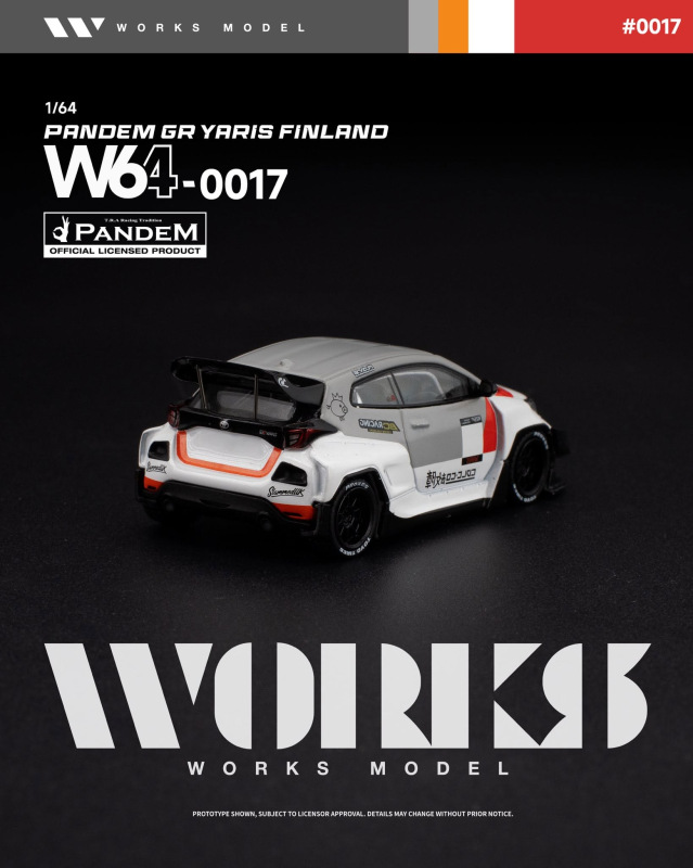 PANDEM GR YARIS FINLAND (WORKS MODEL, W640017) 2