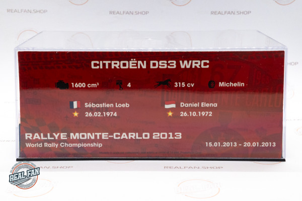 2013 Citroen DS3 WRC #1 Loeb/Elena Rally Monte Carlo 3