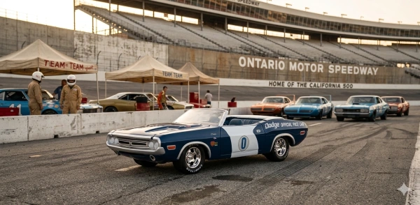 1971 DODGE CHALLENGER CONVERTIBLE – ONTARIO MOTOR SPEEDWAY (GREENLIGHT, 30145) 4