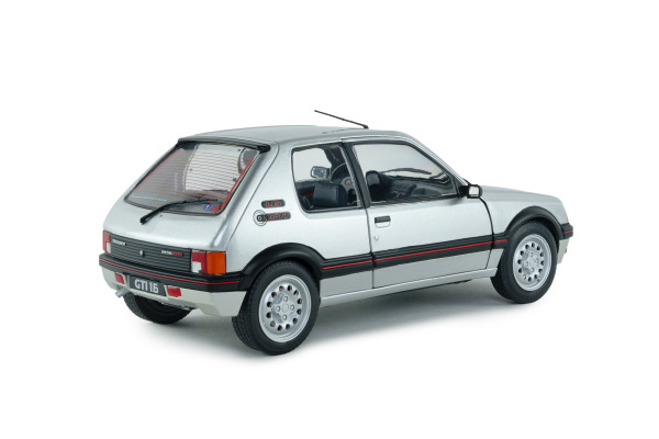PEUGEOT 205 GTI 1.6L MK1 – GRIS FUTURA – 1989 (SOLIDO, S1801718) 1
