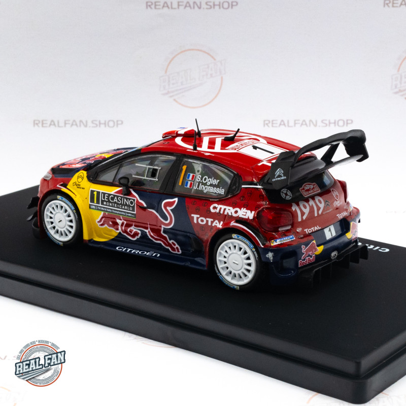 2019 Citroen C3 RC #1 Ogier & Ingrassia Rally Monte Carlo 1