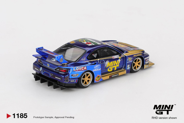 NISSAN LB-SUPER SILHOUETTE S15 SILVIA #555 TEAM MINI GT LB2025 (MINI GT, MGT01185) 1