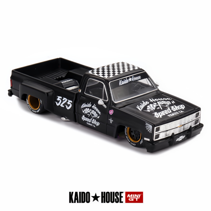 CHEVROLET SILVERADO DUALLY HOT ROD V1 (MINI GT, KHMG236)