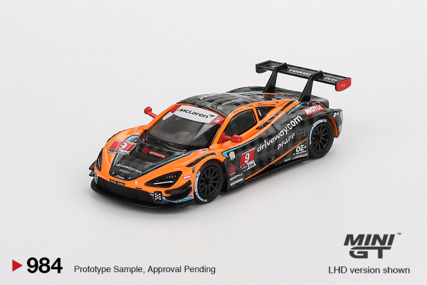 McLaren 720S GT3 Evo Pfaff Motorsports – 2024 IMSA Daytona 24 Hrs (Mini GT, MGT00984-L)
