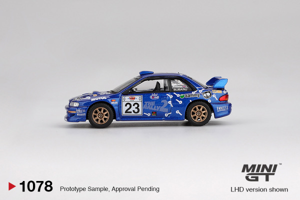 SUBARU IMPREZA WRC99 #23 – 2000 ACROPOLIS RALLY (MINI GT, MGT01078) 2