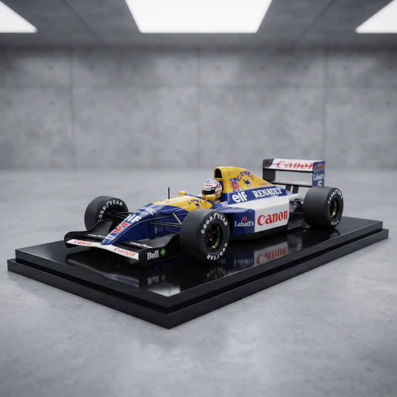 WILLIAMS FW14 #5 NIGEL MANSELL 2ND MONACO GP (WERK83, W18065004) 1