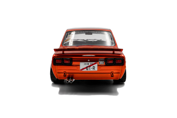 NISSAN SKYLINE (C10) HAKOSUKA SOLIDO WORKS ORANGE METALLIC 1970 (SOLIDO, S1813003) 5