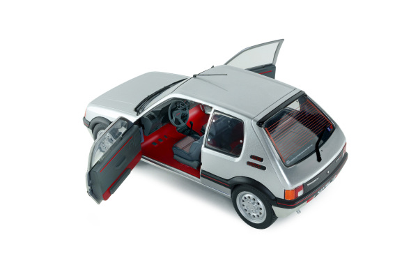 PEUGEOT 205 GTI 1.6L MK1 – GRIS FUTURA – 1989 (SOLIDO, S1801718) 2