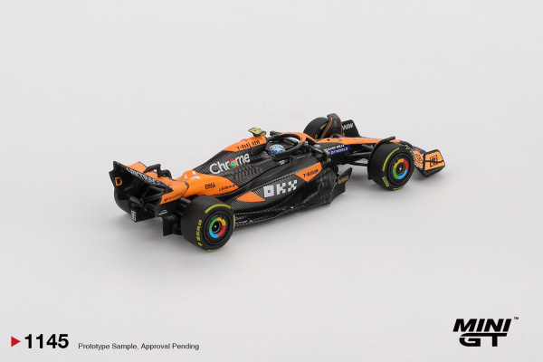 MCLAREN MCL38 #4 LANDO NORRIS 2024 HUNGARIAN GP 2ND PLACE (MINI GT, MGT01145) 1