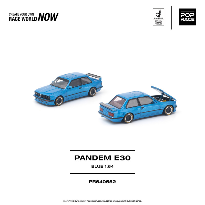 PANDEM E30 BLUE (POP RACE, PR640552)