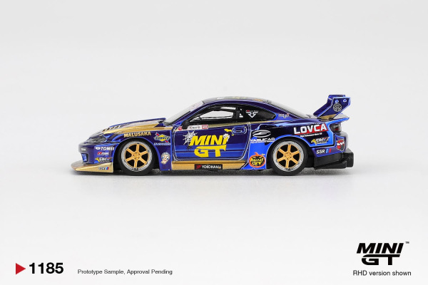 NISSAN LB-SUPER SILHOUETTE S15 SILVIA #555 TEAM MINI GT LB2025 (MINI GT, MGT01185) 2