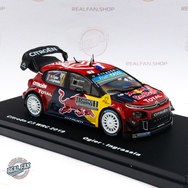 2019 Citroen C3 RC #1 Ogier & Ingrassia Rally Monte Carlo