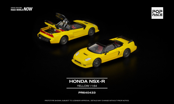 HONDA NSX-R – YELLOW (POP RACE, PR640433) 1