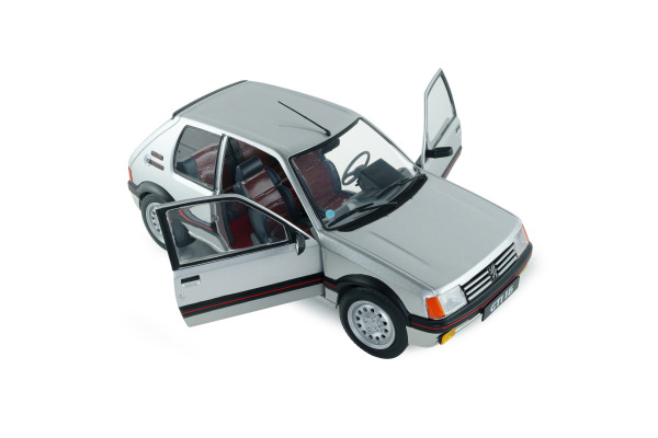 PEUGEOT 205 GTI 1.6L MK1 – GRIS FUTURA – 1989 (SOLIDO, S1801718) 3