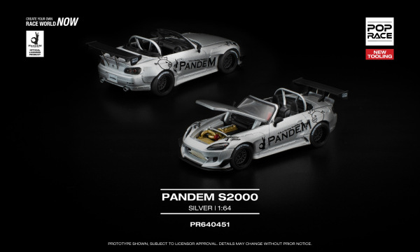 PANDEM S2000 SILVER (POP RACE, PR640451) 2